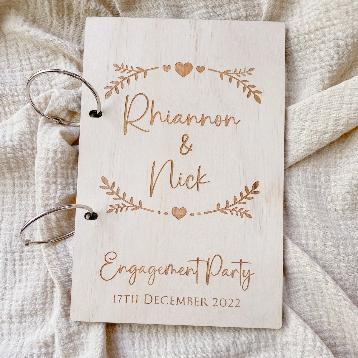wedding card binder Engagement or Wedding Card Binder
