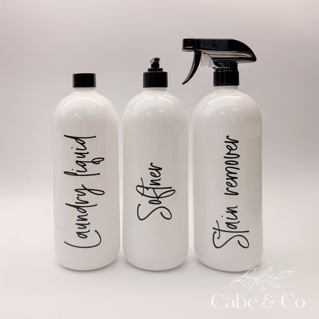 1 Litre Laundry Bottles