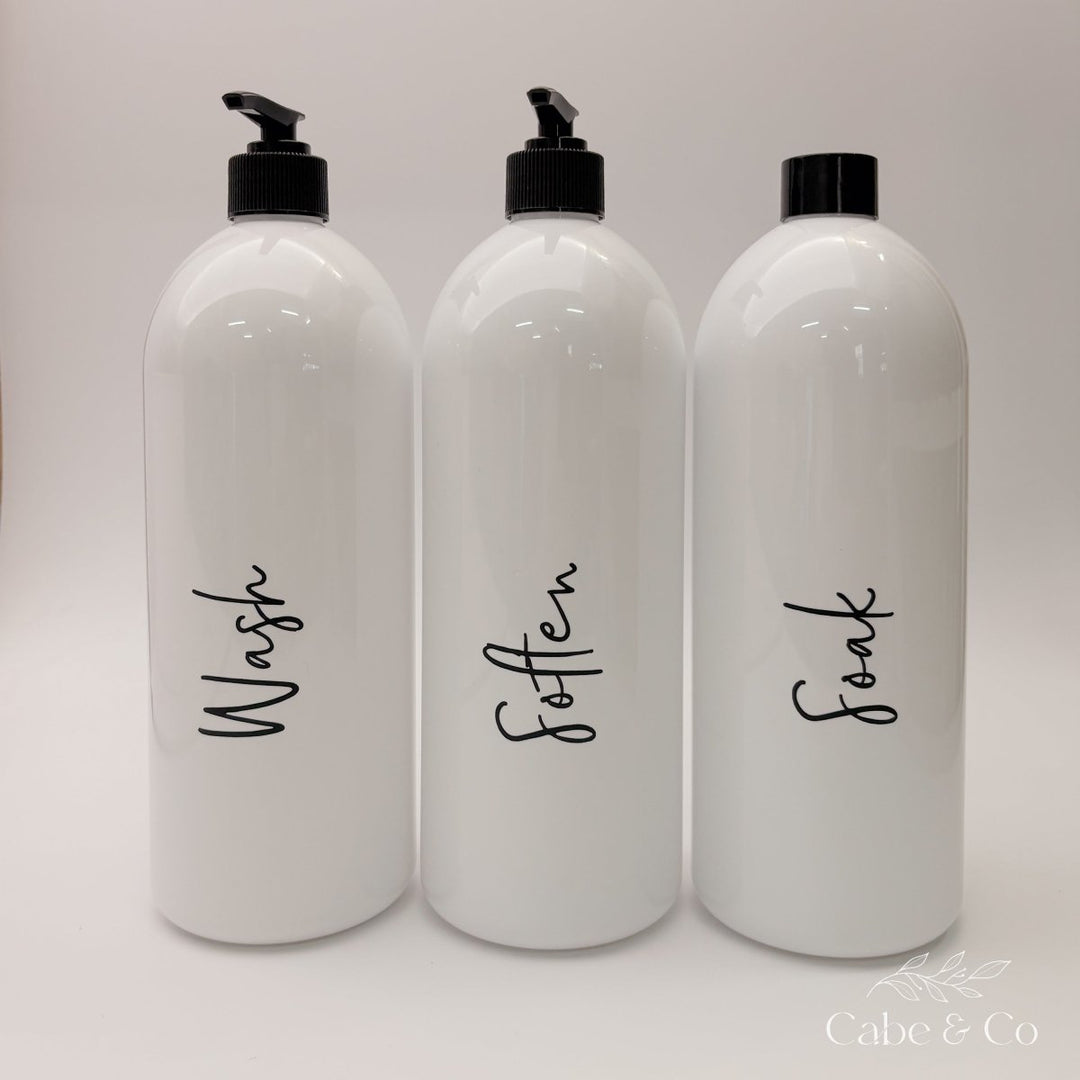 1 Litre Laundry Bottles