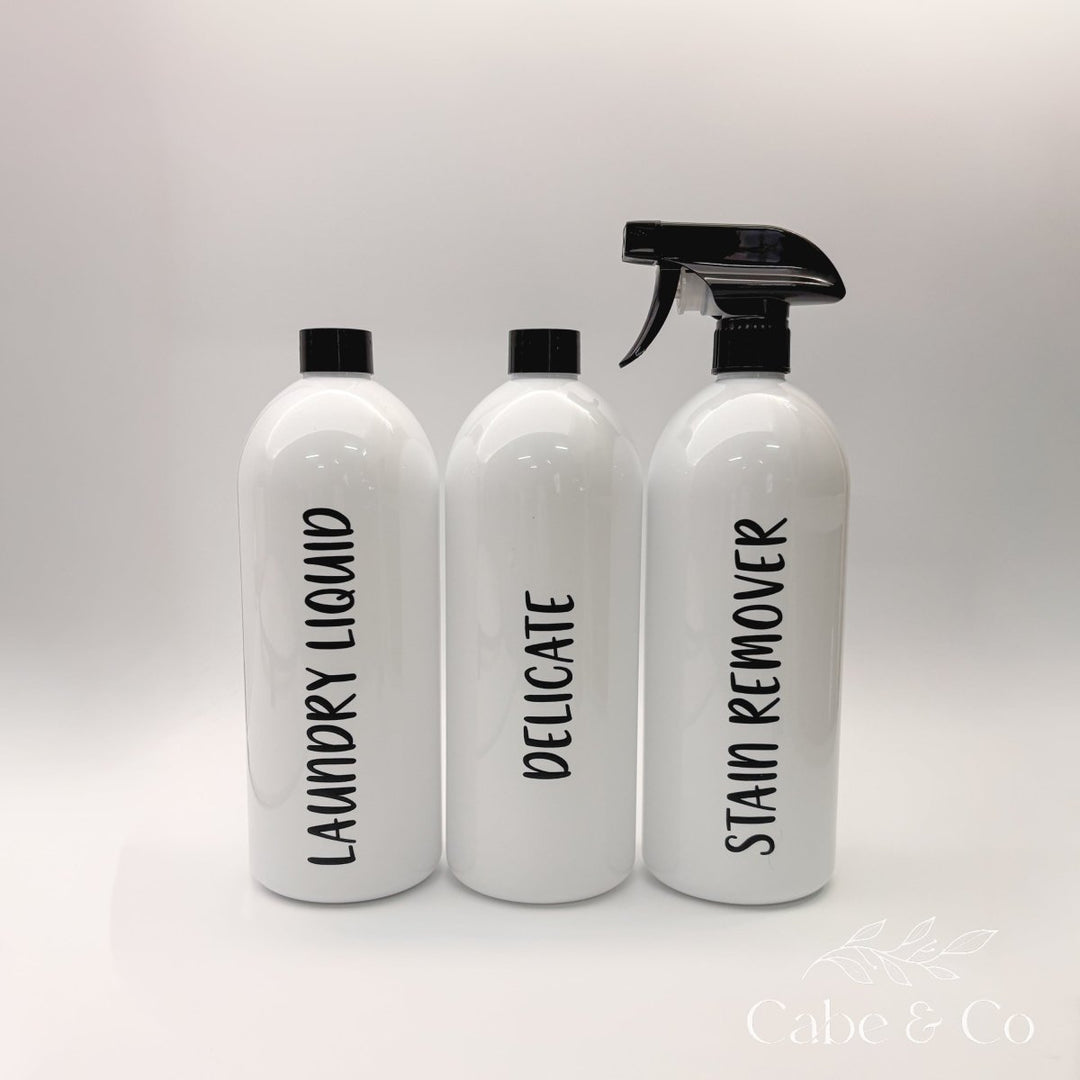 1 Litre Laundry Bottles