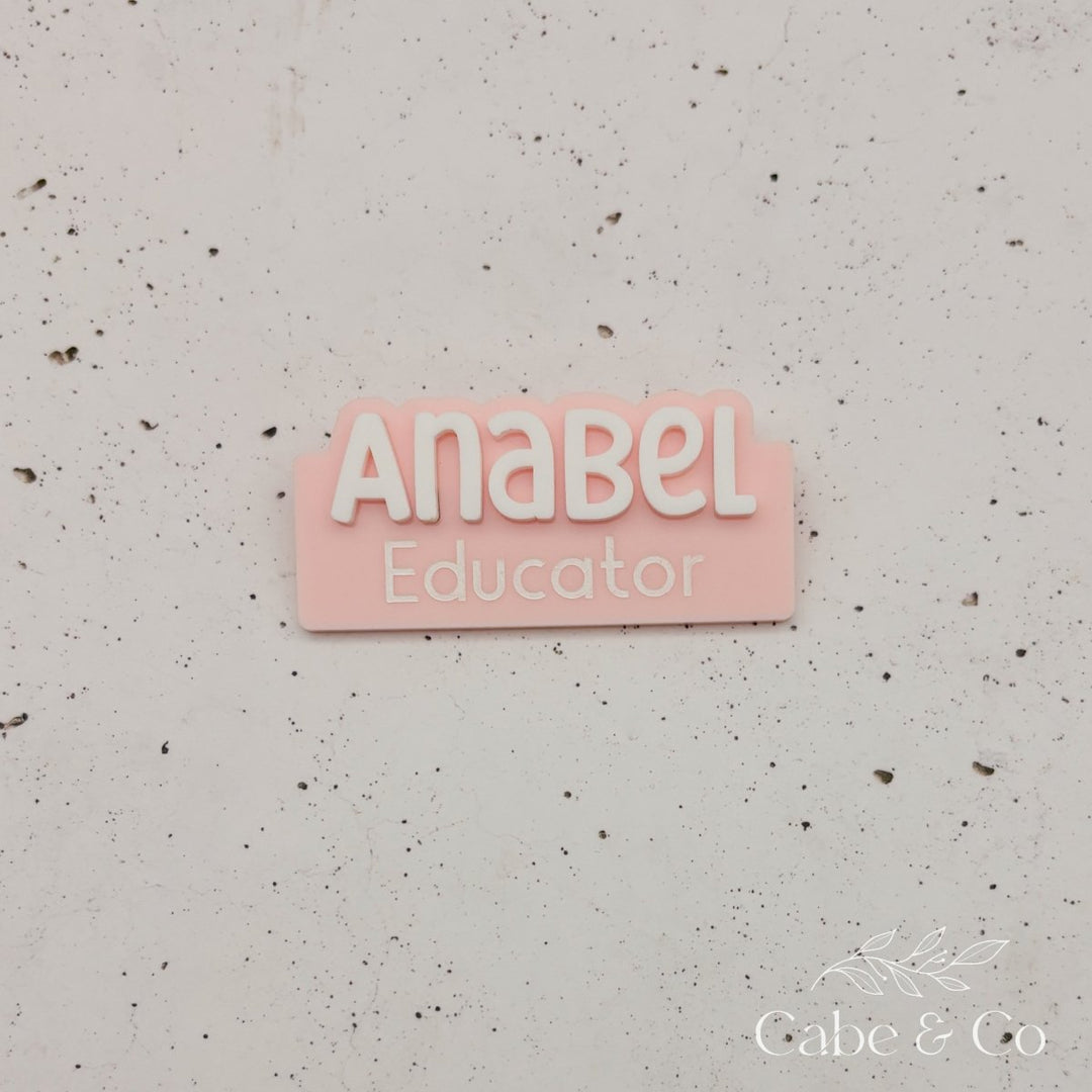 3D Personalised Name Badge
