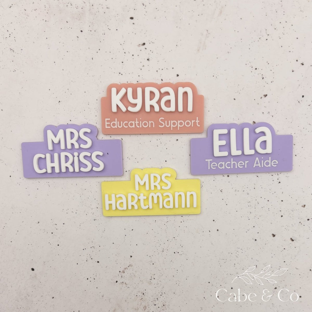 3D Personalised Name Badge