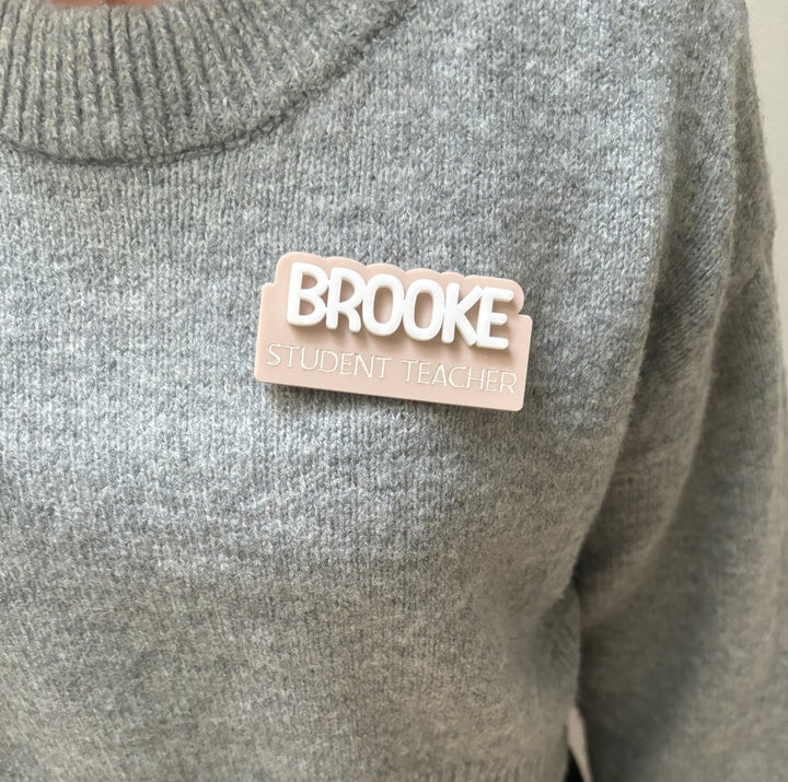 3D Personalised Name Badge