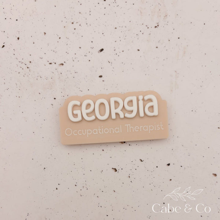 3D Personalised Name Badge