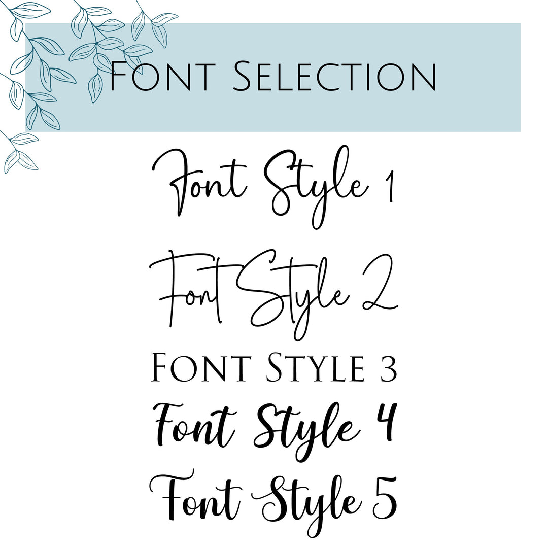 Personalised Circle Gift Tag