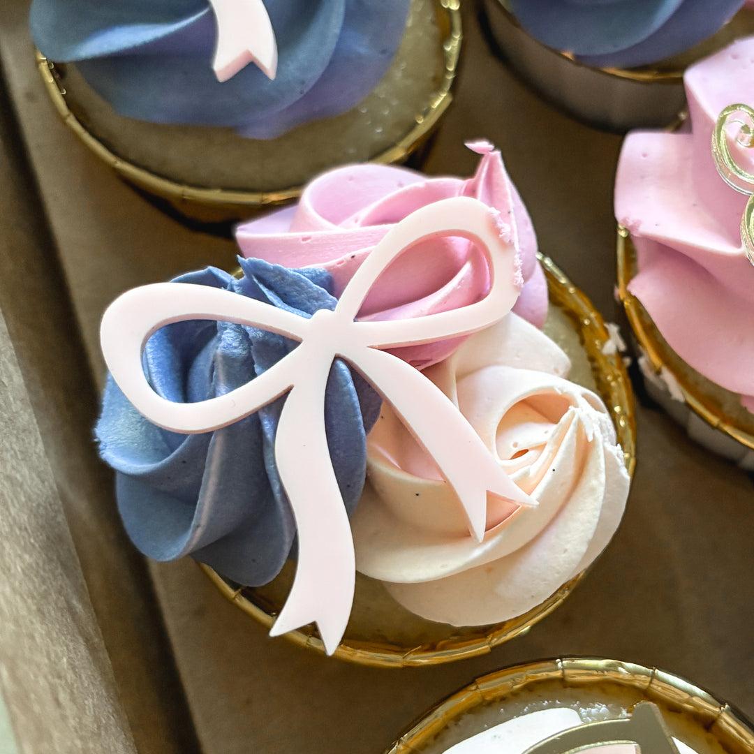 Bow Cupcake Charms