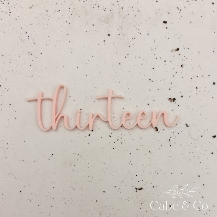 Custom Vintage Cake Charm
