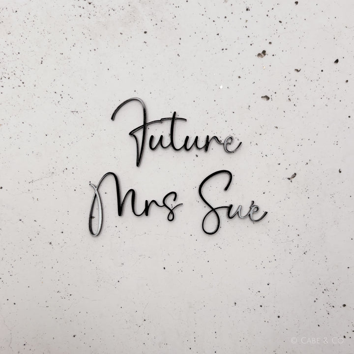 Custom Vintage Cake Charm