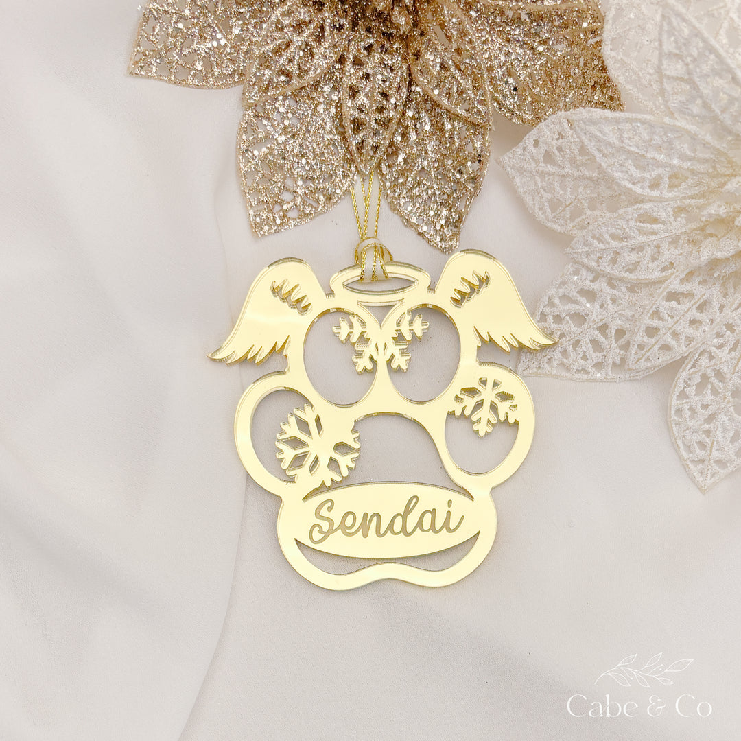 Pet Memorial Christmas Ornament