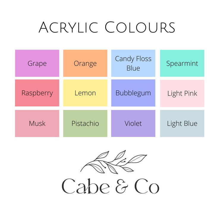 Double Layered 3D Birthday Cake Topper