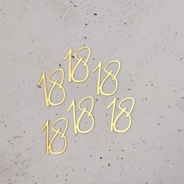 Age Cupcake Charms