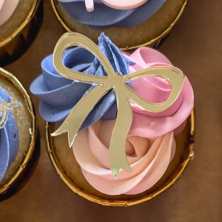 Bow Cupcake Charms