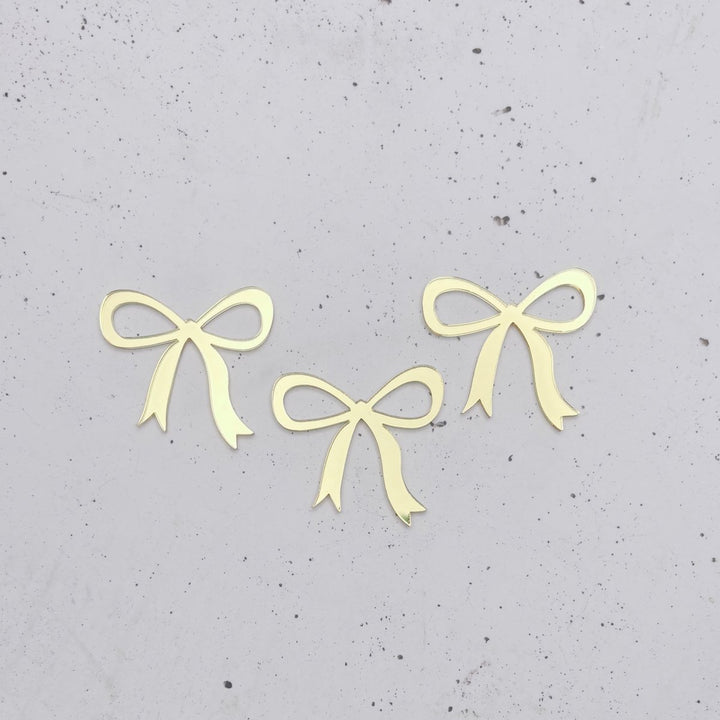 Bow Cupcake Charms