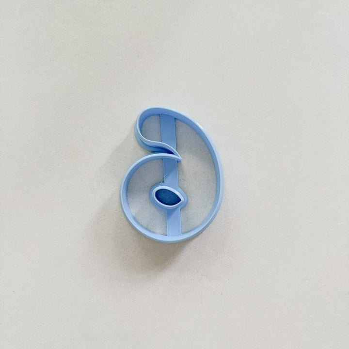 Bubble Number Cookie Cutter