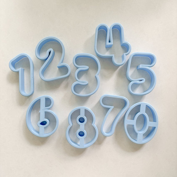Bubble Number Cookie Cutter