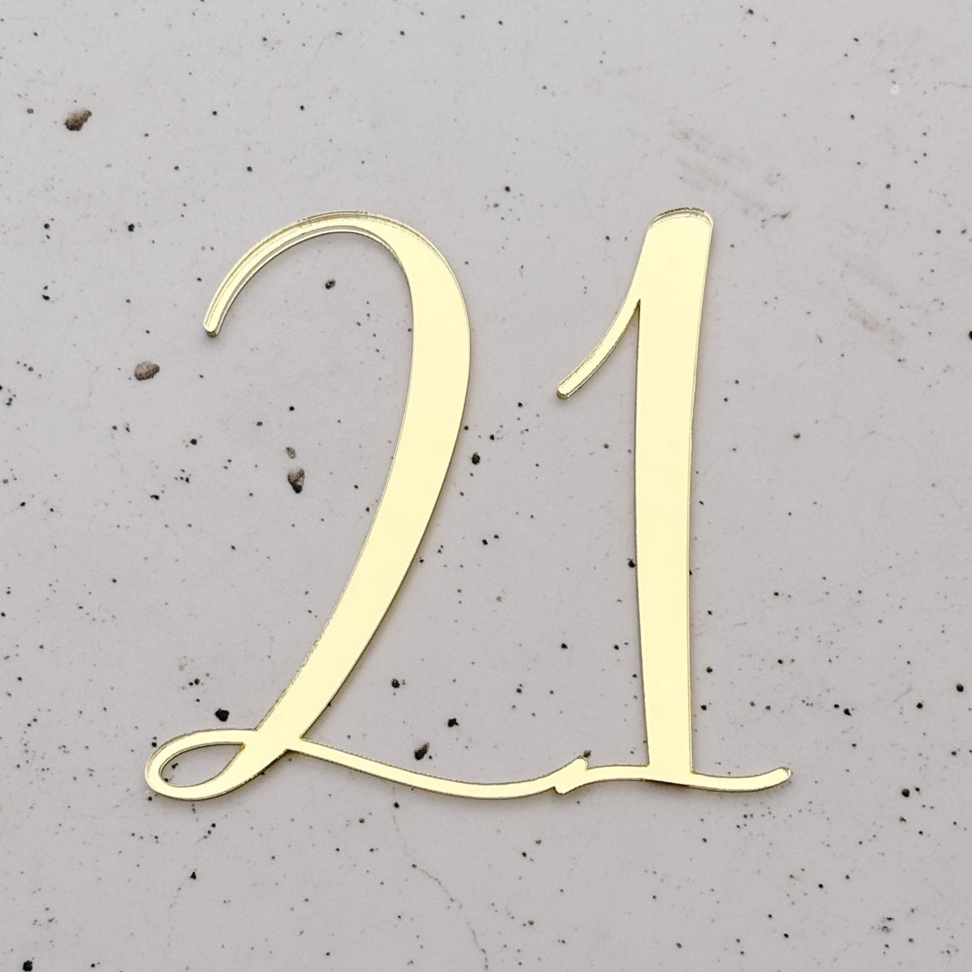 Custom Age Cake Charm