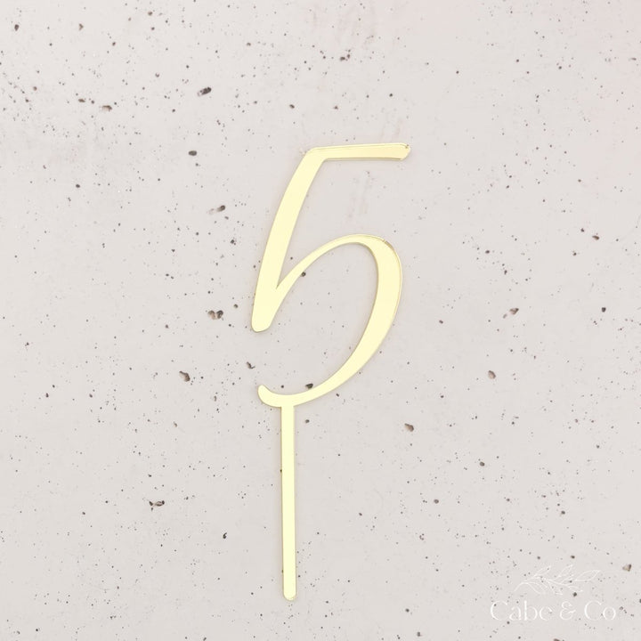 Custom Age Cake Topper or Cake Charm (fropper)