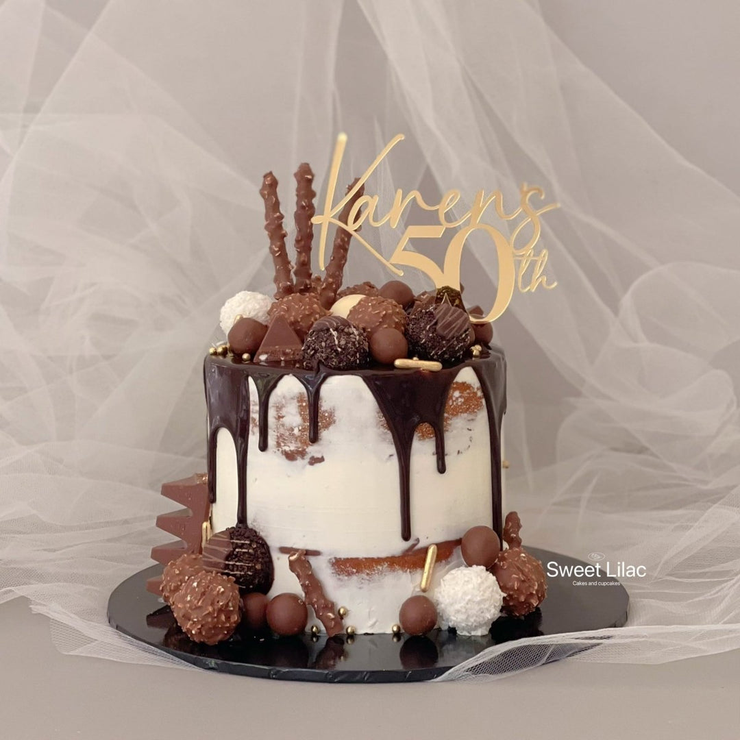Custom Birthday Cake Topper