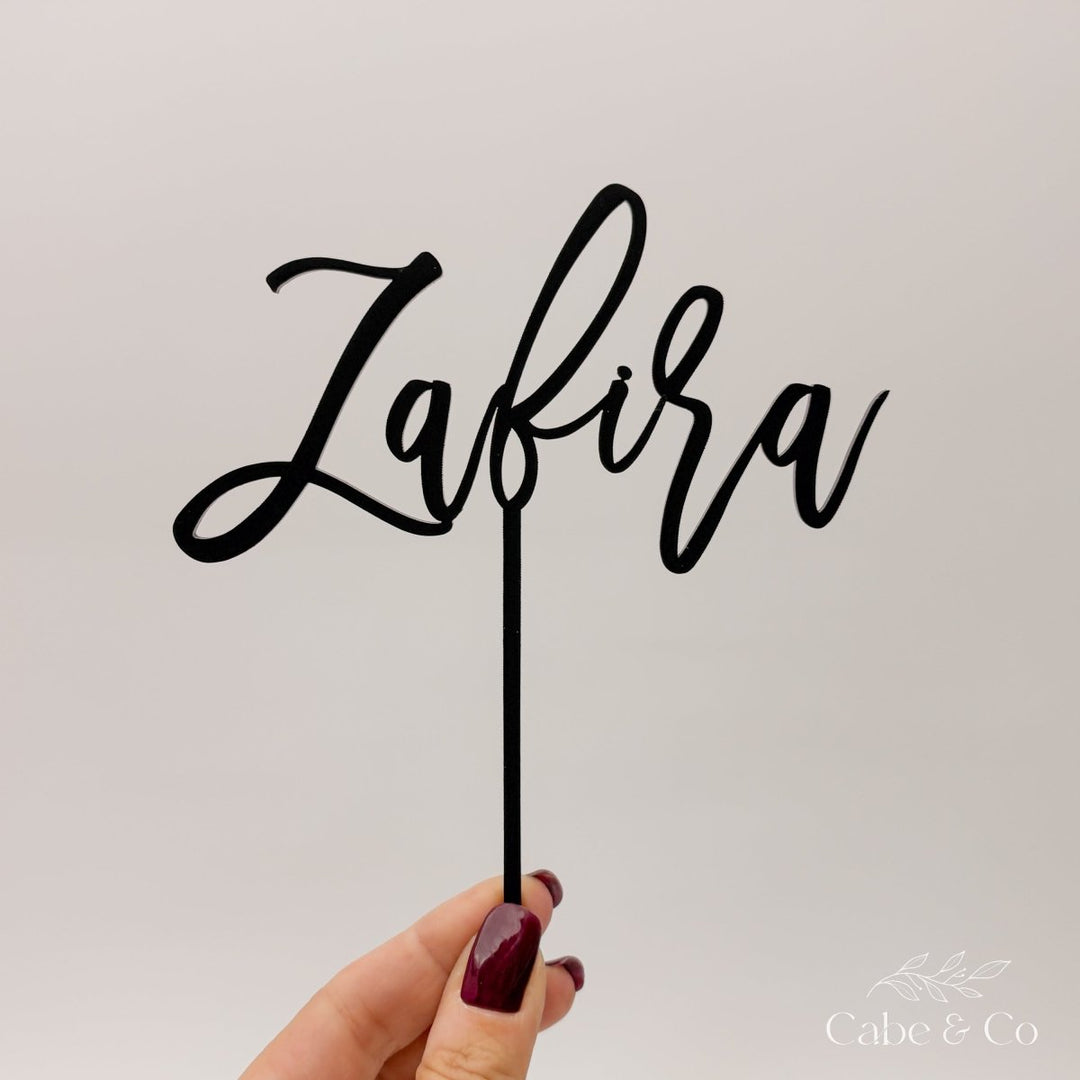 Custom Name or Age Topper