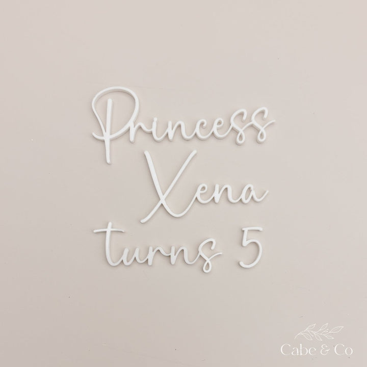 Custom Vintage Cake Charm
