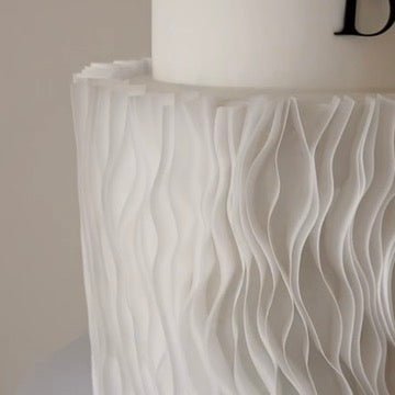 Custom Wedding Cake Serif Initials Charm