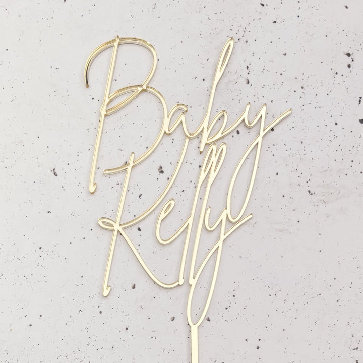 Custom Wedding Cake Topper