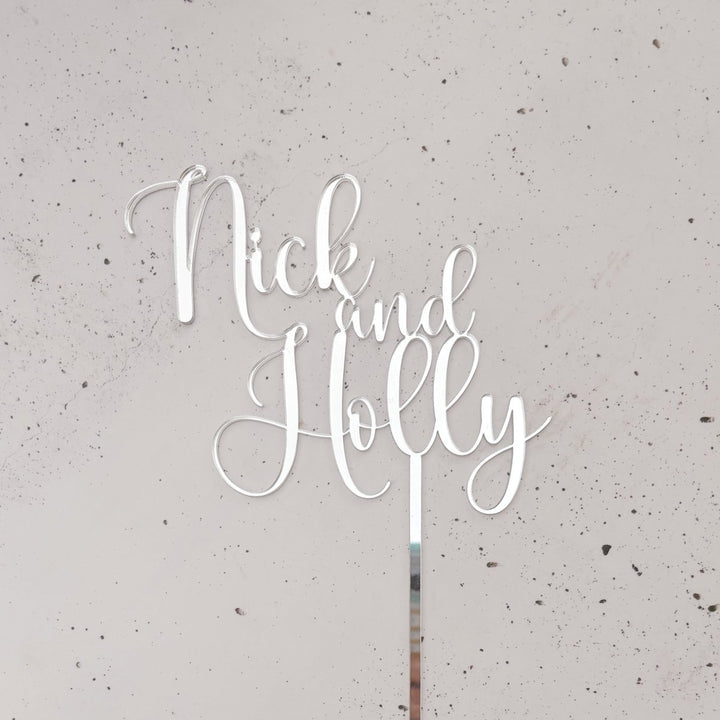 Custom Wedding Cake Topper