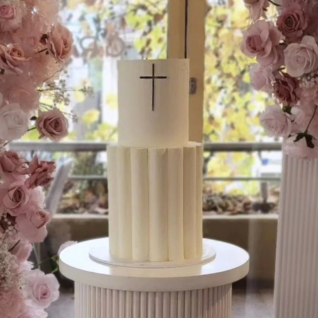Religious Cross Cake Charm