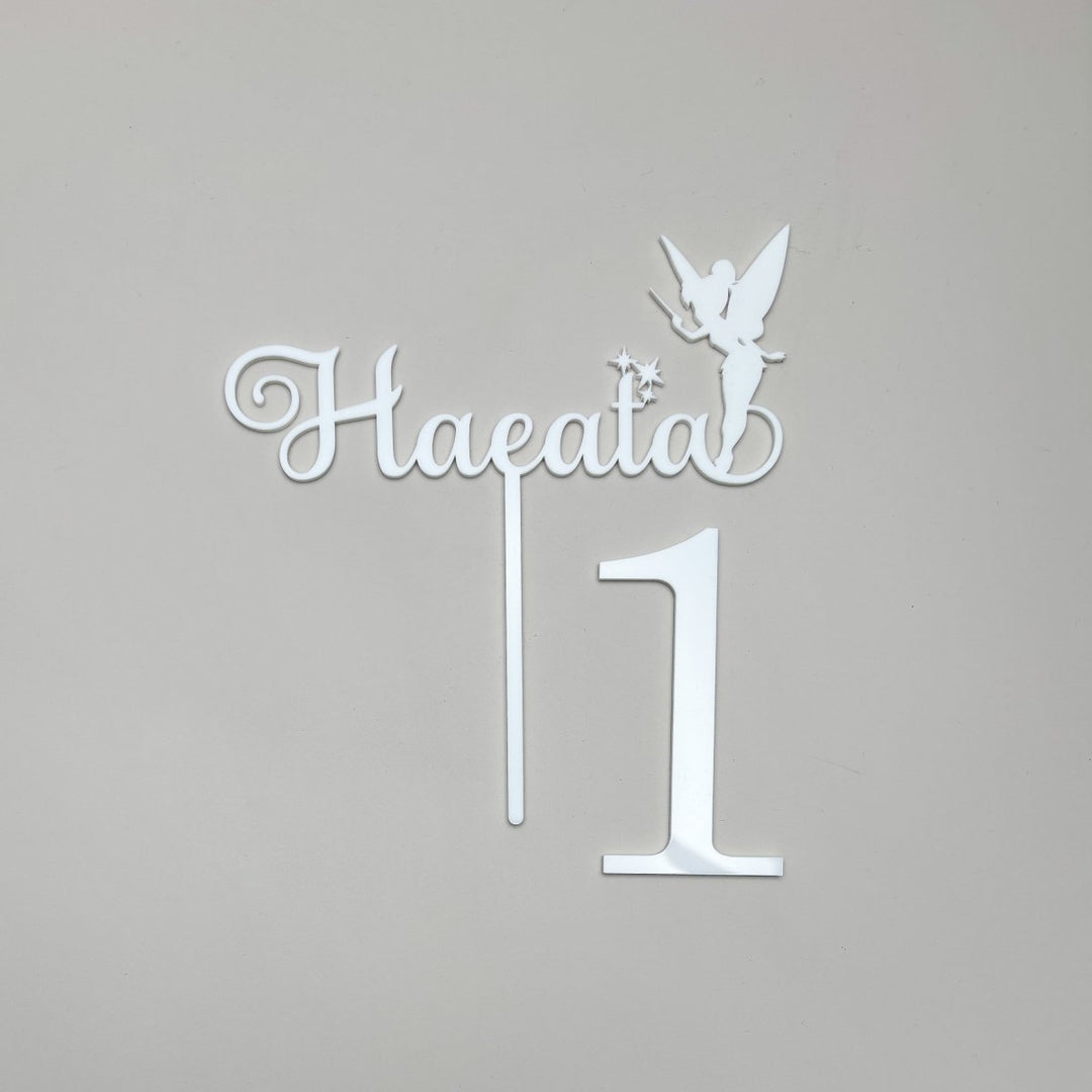 Fairy Cake Topper & Age Charm