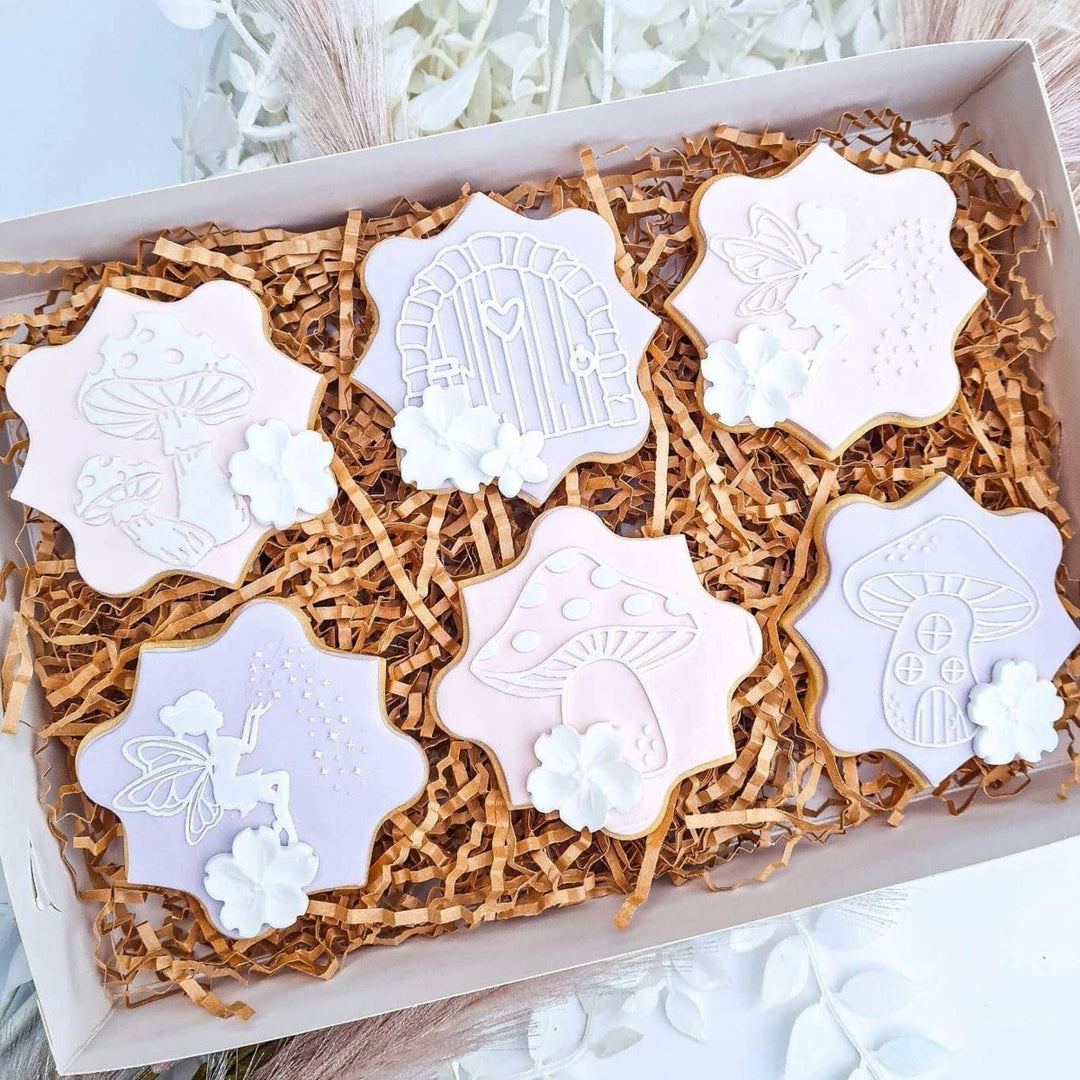 Fairy Door Acrylic Cookie Raised Stamp | Debosser