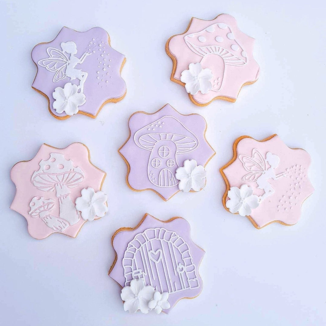 Fairy Door Acrylic Cookie Raised Stamp | Debosser