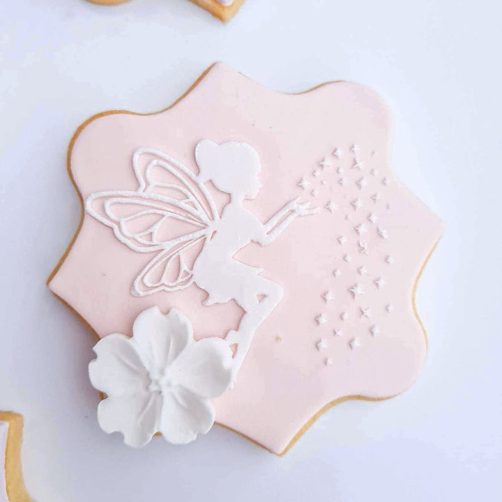 Fairy with Fairy Dust Acrylic Cookie Raised Stamp | Debosser