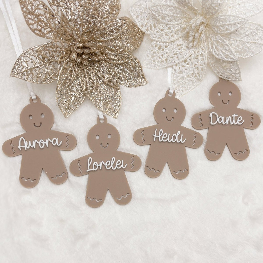 Gingerbread Man Christmas Ornament