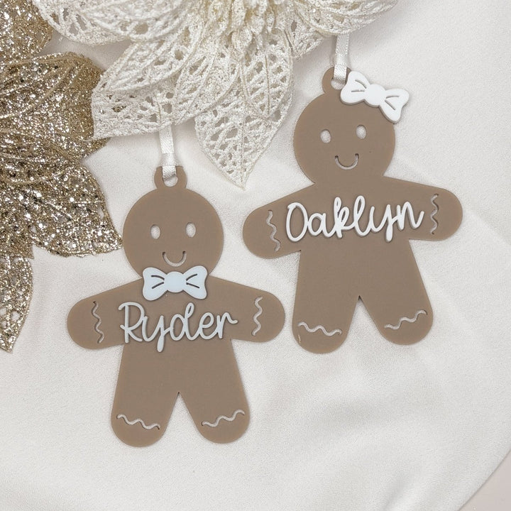 Gingerbread Man Christmas Ornament