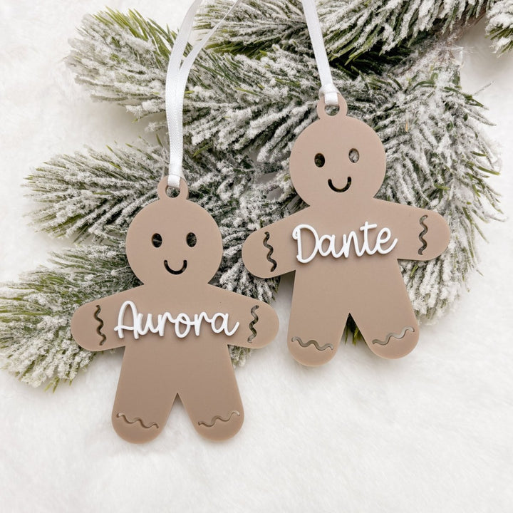 Gingerbread Man Christmas Ornament