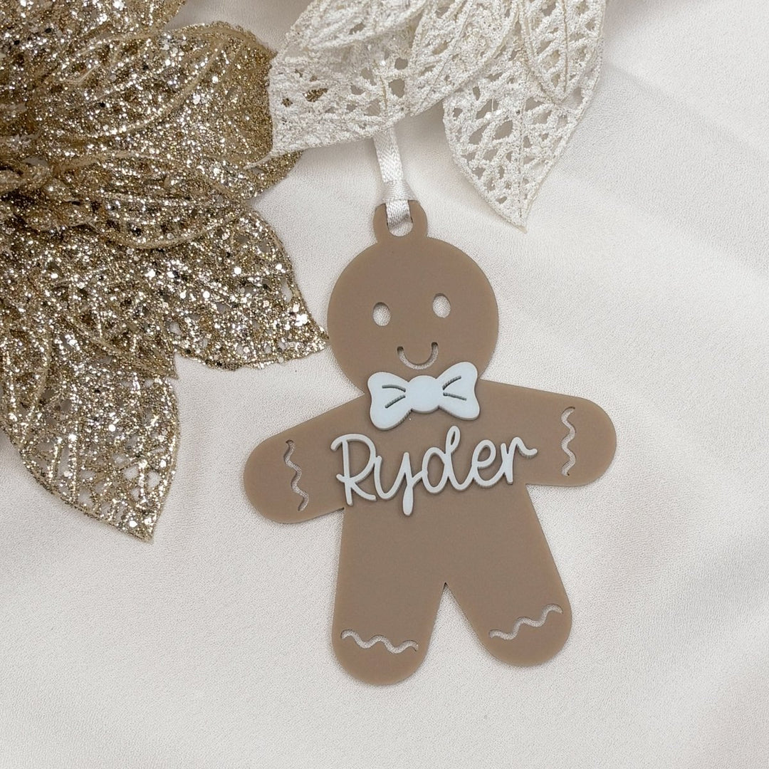 Gingerbread Man Christmas Ornament