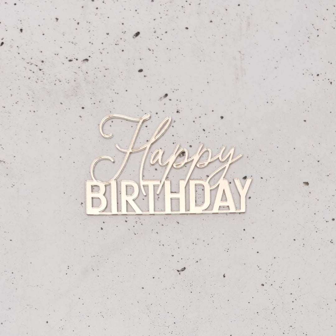 Happy Birthday Cake Charm