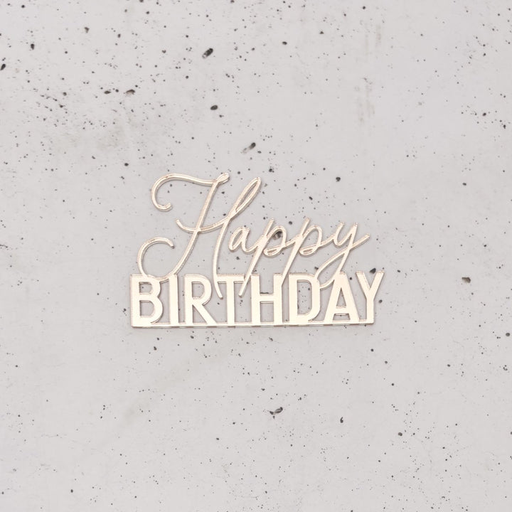 Happy Birthday Cake Charm