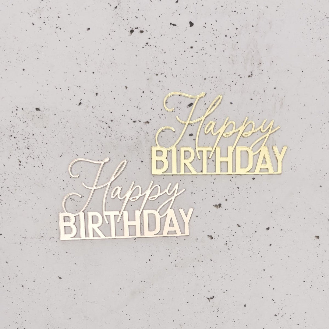 Happy Birthday Cake Charm