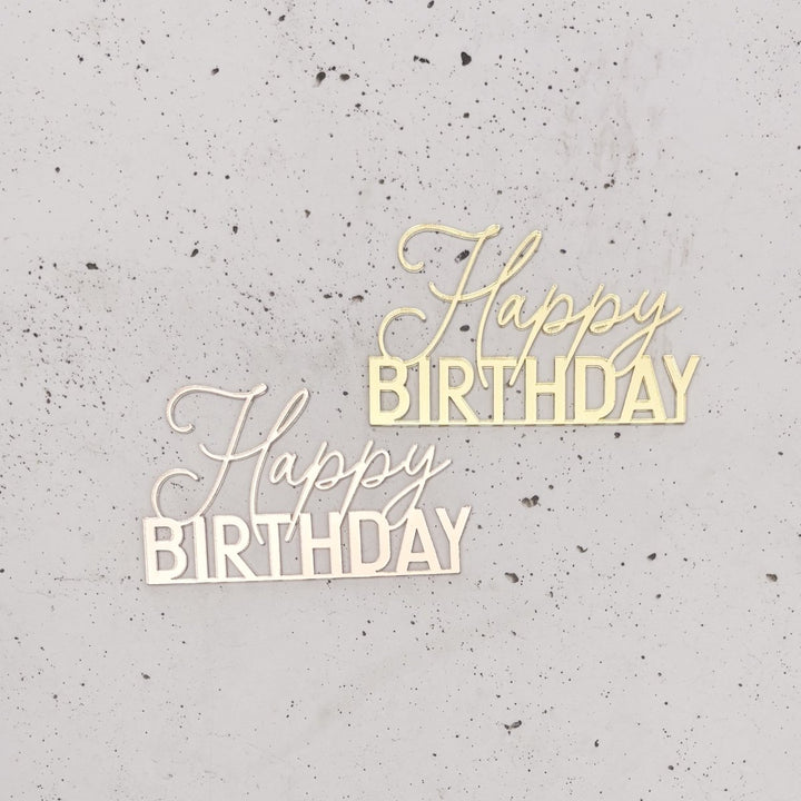 Happy Birthday Cake Charm