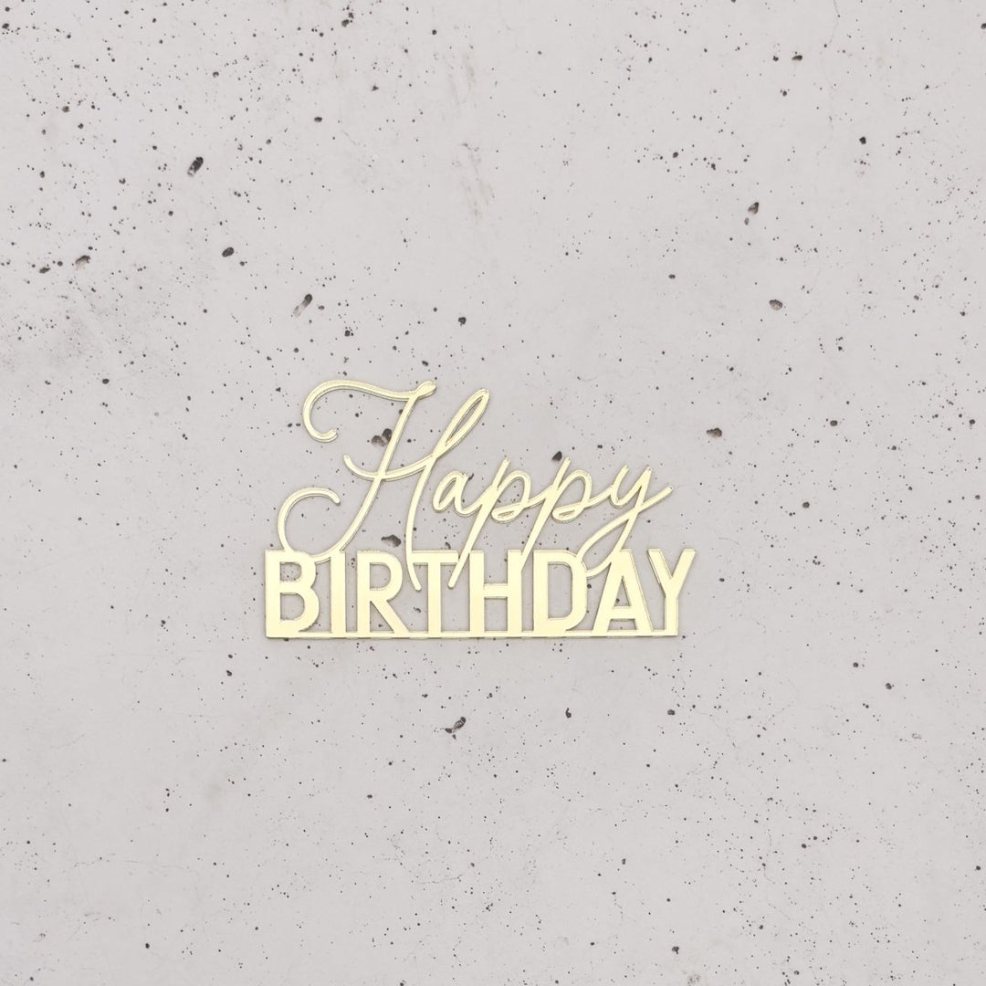 Happy Birthday Cake Charm