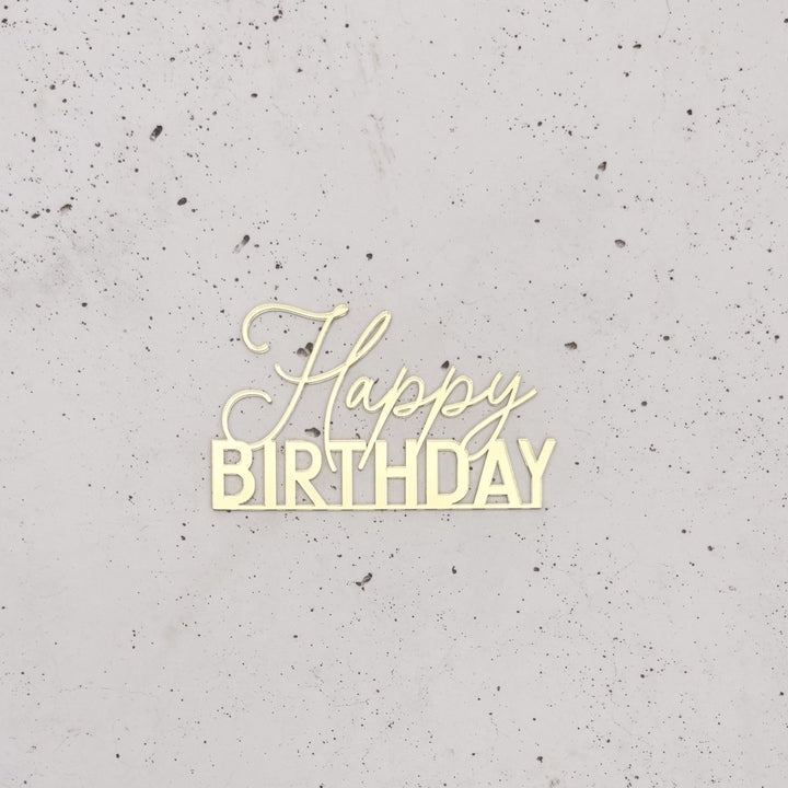 Happy Birthday Cake Charm