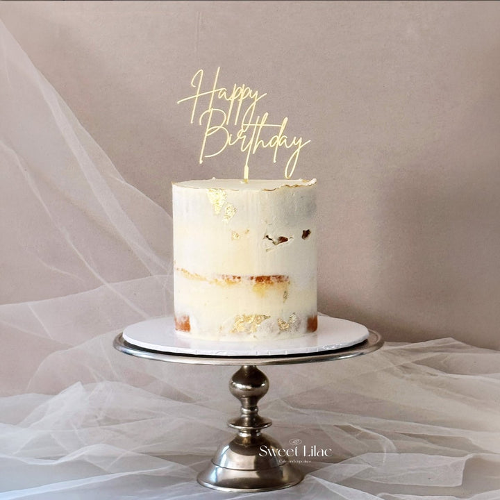 Happy Birthday Cake Topper