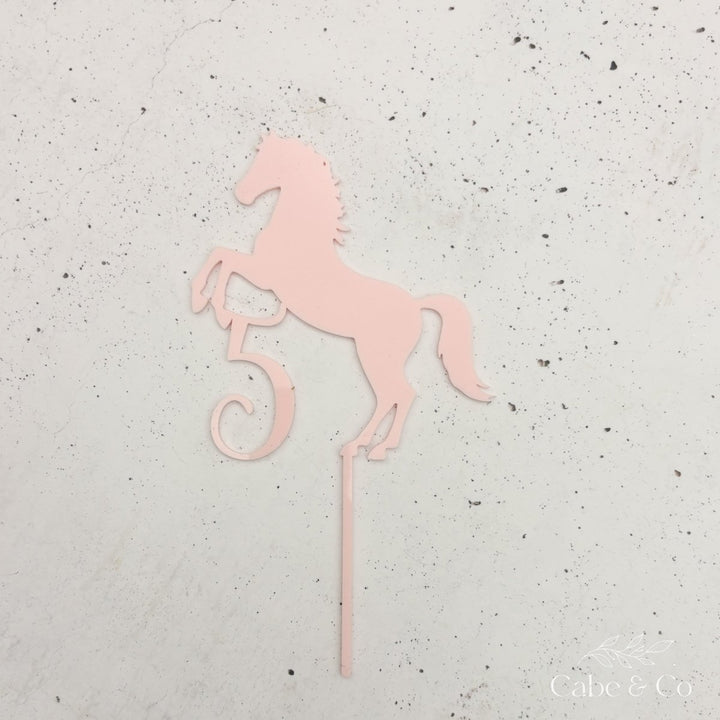 Horse Cake Topper