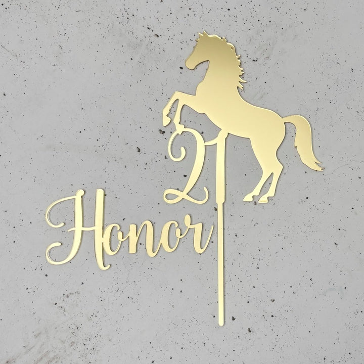 Horse Cake Topper