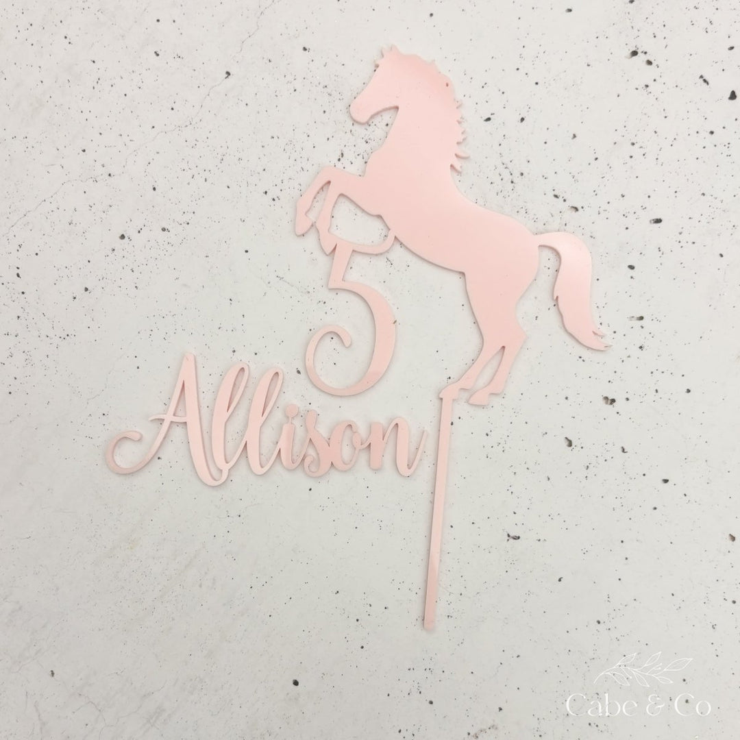 Horse Cake Topper