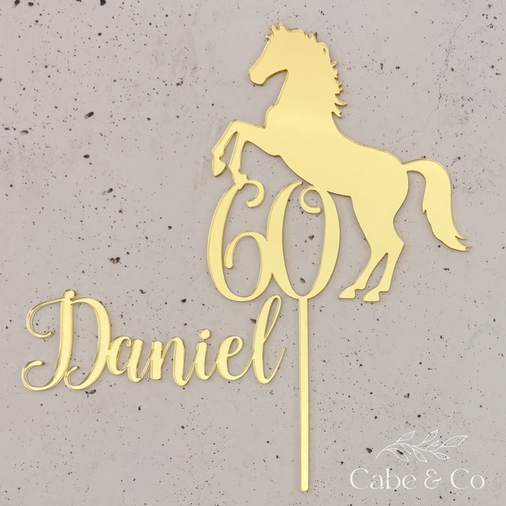 Horse Cake Topper