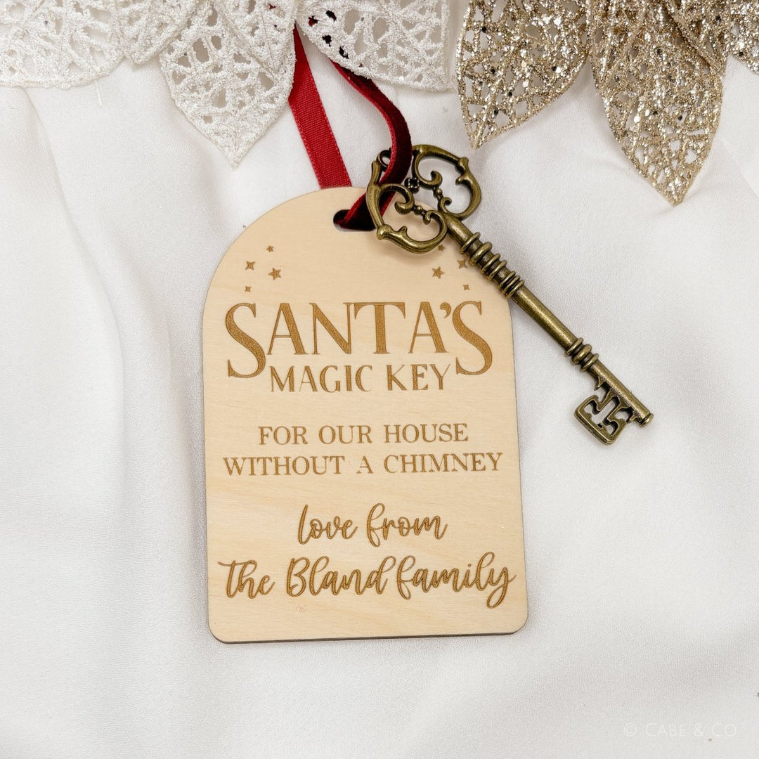 Magical Key for Santa - homes without a chimney