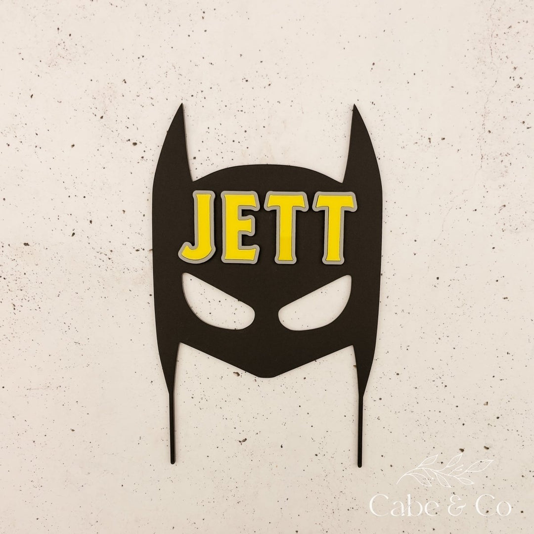 Mask Cake Topper