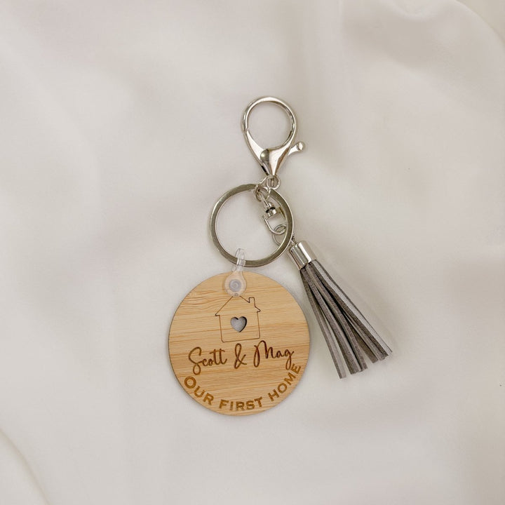 Our First Home Keyring